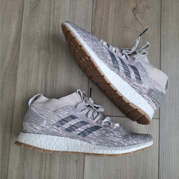 adidas PureBoost RBL Clear Brown Carbon Sneakers Shoes Men Sz 8.5 F35782 - Picture 3 of 16